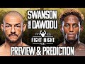 UFC Fight Night: Cub Swanson vs. Hakeem Dawodu Preview &amp; Prediction