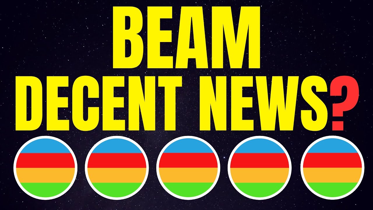 Decent News for the Future of Beam? | BEAM Price Prediction - YouTube