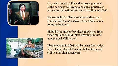 Flashback to Flashforward