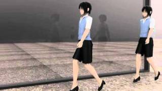Simlab Composer TEST・・・Walking