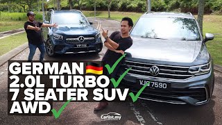 Mercedes-Benz GLB vs VW Tiguan Allspace: 7-seats + big style = Value?