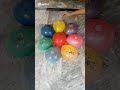 Beautiful water colour full balloons popping asmr reverse relaxing satisfying