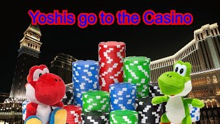 Yoshis go to the Casino! | Super Dylan Plush Show