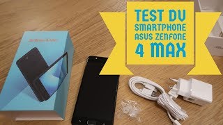 Test du smartphone Asus Zenfone 4 Max