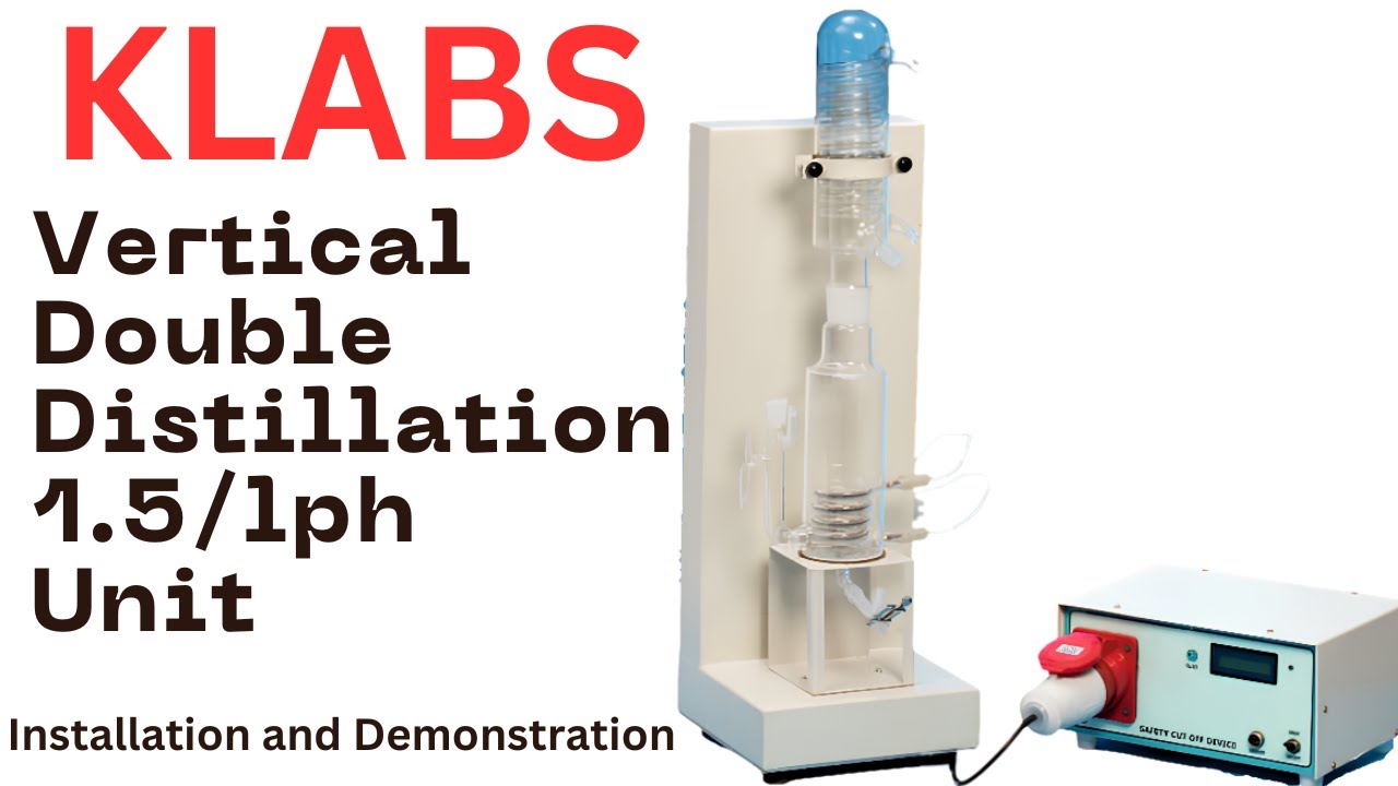 How to use Vertical Double Distillation Unit.