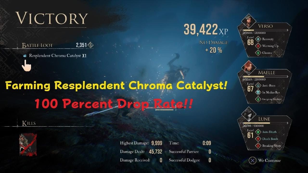 Clair Obscur: Expedition 33 Resplendent Chroma Catalyst Farm ...