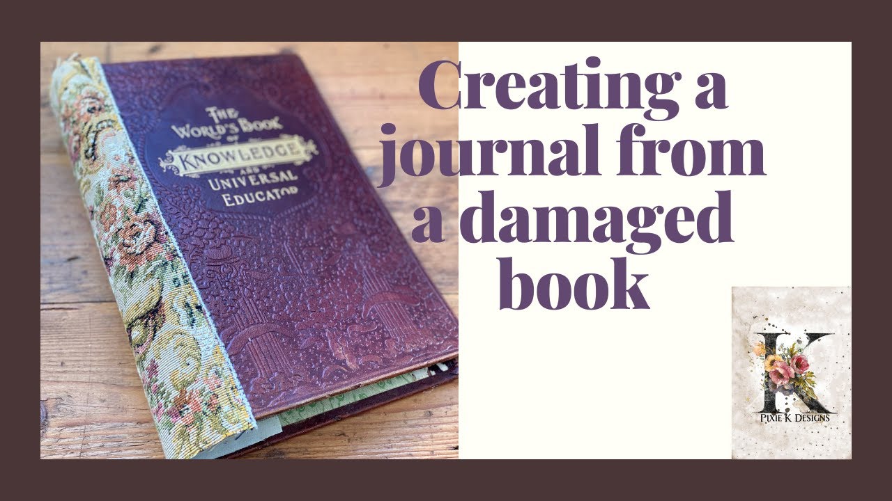 how-to-make-junk-journal-from-a-damaged-book-repurposing-an-old-book
