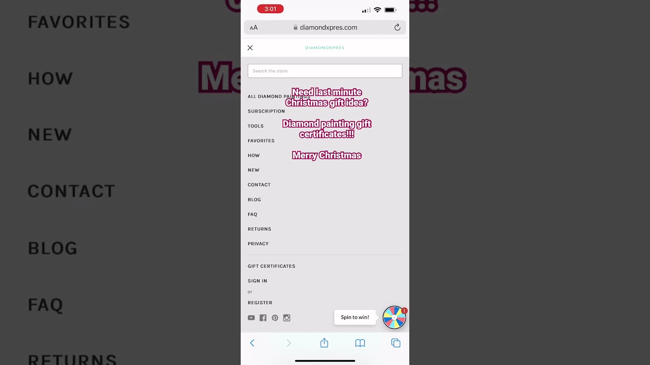 Last minute gift idea | diamond painting gift | Christmas gift ideas 