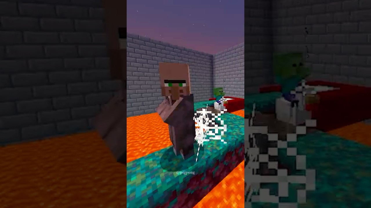 Minecraft VILLAGER IQ Test!