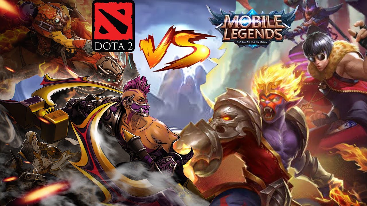 Mobile Legend VS DOTA 2 [TAMPILAN HERO] PART I - YouTube