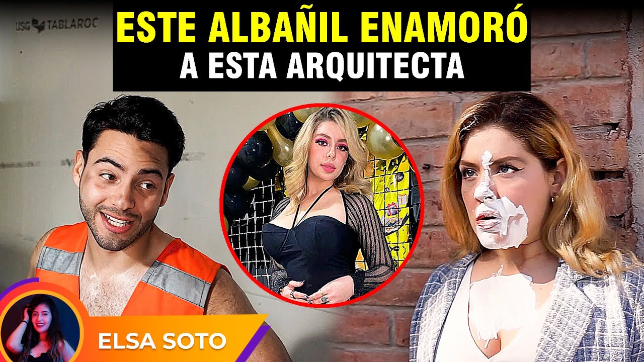 Este albañil enamoró a esta arquitecta.