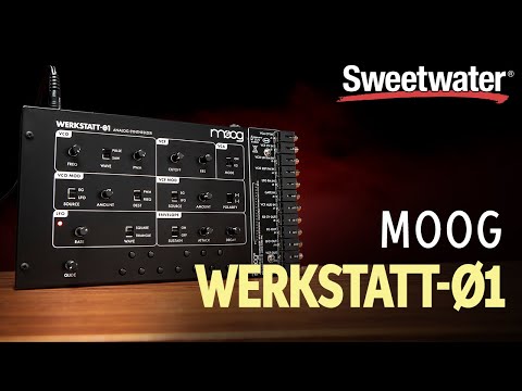 Moog Werkstatt-Ø1 + CV Expander Demo