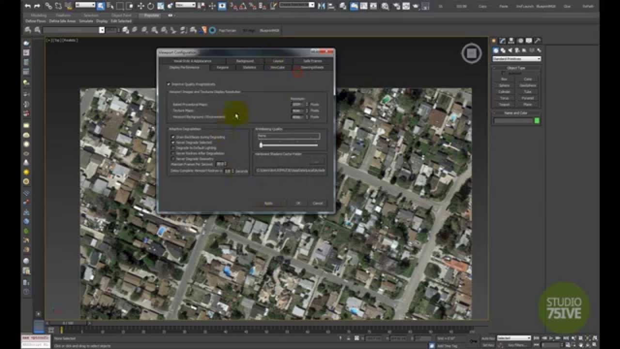 How to display high resolution maps in viewport - 3ds Max - YouTube