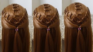 Easy Chain Hairstyle • Suitable For All Occasions • #SangeetasWorldHairstyles