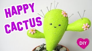 DIY. How to make a HAPPY CACTUS.