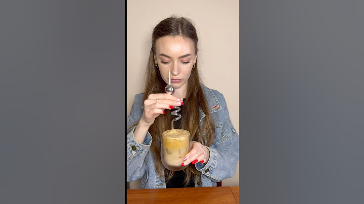 ☕️ Nutella Iced Coffee #coffee #asmr #icedcoffee #latte #diy #haul #funny