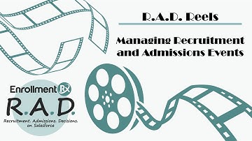 Managing Recruitment and Admissions Events on Salesforce with Enrollment Rx