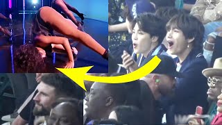 BTS reacting to sexy performances | American and Korean