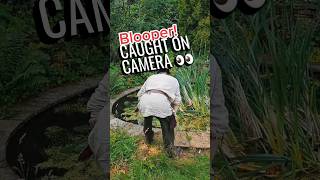 He wasn’t expecting the camera to see that… 🤭