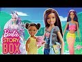 Barbie Unicorn Goddess saves Skipper and Baby from a Tiger! | Barbie Story Box | @Barbie