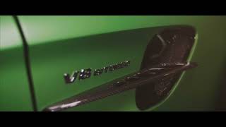 AMG green GT R