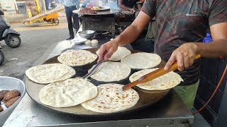 طريقة عمل شباتي  او البراتا الهندي | Indian paratha bread | شوارع الهند  |