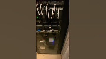 It’s been a minute.. the network rack #coffee #homelab #youtubeshorts #server #networkrack #shorts