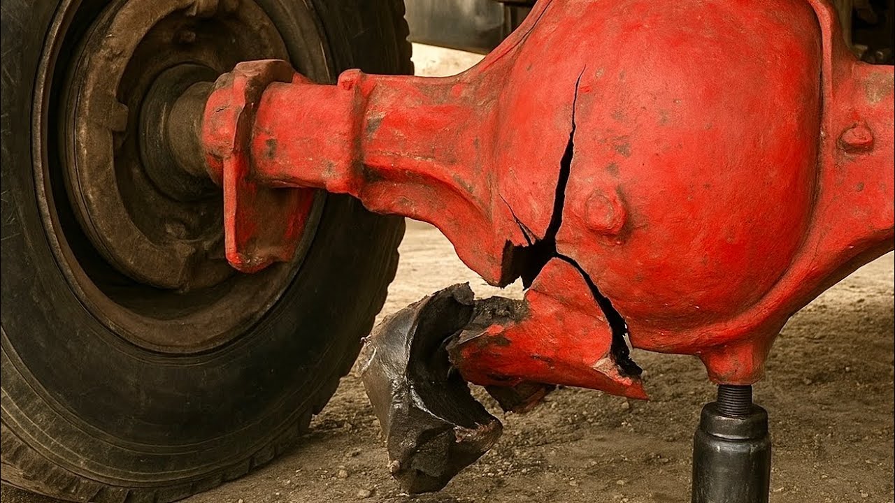 Pakistani Truck Axle Broken in Two Pieces – Repaired Back with Impossible Skills!