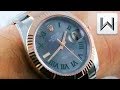 Rolex Datejust 41 Wimbledon Dial/Dark Rhodium 126331 Luxury Watch Review