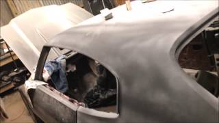 auto bodywork for beginners how to restore a roof panel