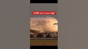 True size of the A380         #shorts #a380 #aviation #airplane