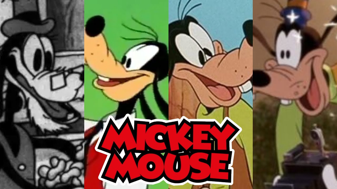 Goofy (Mickey Mouse) | Evolution In Movies & TV (1932 - 2024