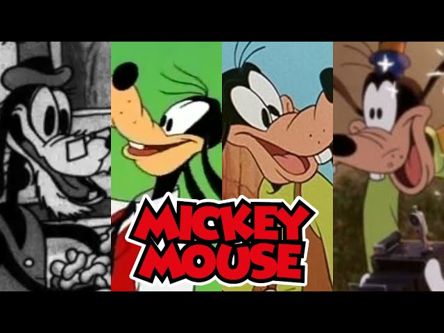 Goofy (Mickey Mouse) | Evolution In Movies & TV (1932 - 2024