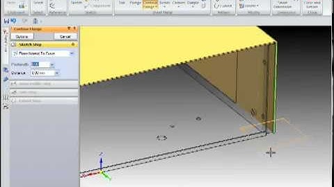 Siemens PLM Solid Edge Sheet Metal Demo