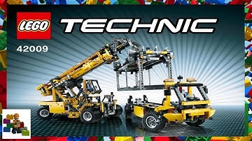 Lego Technic Reach Stacker, set 42009B review