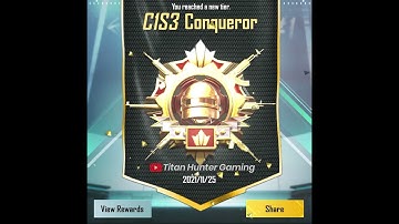 C1S3 Conqueror intro 🔥 Slow Motion 🥵 THS-91.