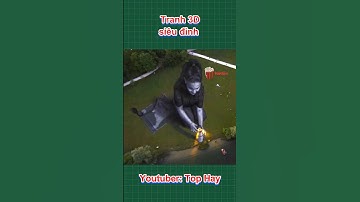 3D paiting | Tranh 3D #trending #funny