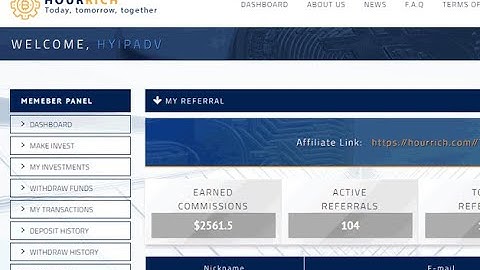 Hyipadv | Hyip monitor result for hourrich.com