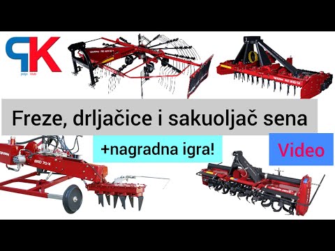 Freze, roto Drljacice i roto sakupljac sena -ponuda - FPM Agromehanika - (+nagradna igra)