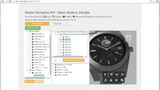 model derivative api nodejs sample