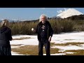 Brian may snowballs with daughter louisa  and date with mt fuji  february 2024