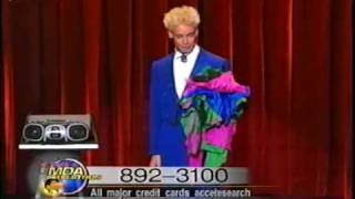 Murray The Magician on Jerry Lewis MDA Telethon with his Compact Disc Act