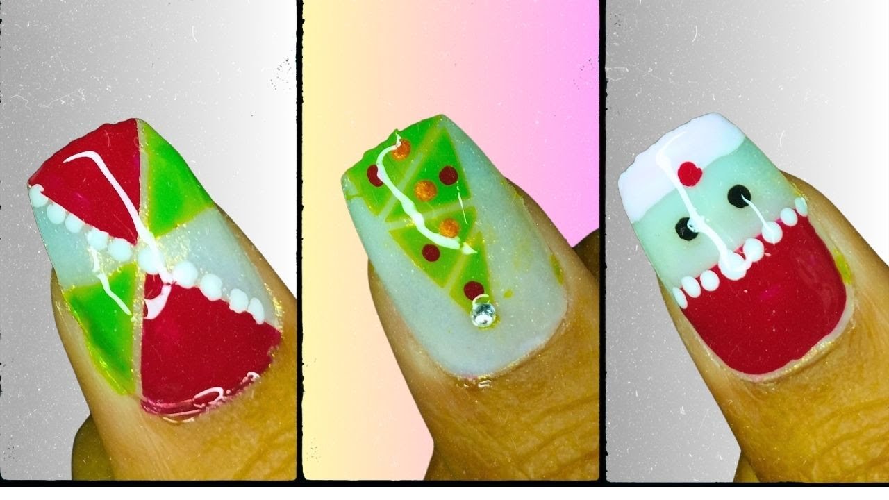 6. Glittery Christmas Nail Designs for 2024 - wide 3