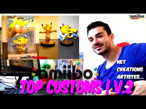 Amiibo : Les plus beaux CUSTOMS du net V.2! - Conkerax