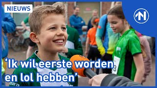 Wint de 10-jarige hardloper Niek de eerste kidsrun van Winsum?