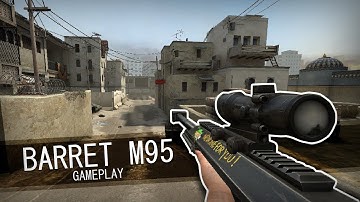 CS:Source (CSO2 MOD) Barret M95 Short Gameplay | 重製版部分CSO2地圖體驗