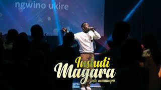 INSHUTI MAGARA | Josh Manimpa | Official Live recording Music video