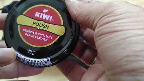 how to use kiwi shoe polish kit // 4K video