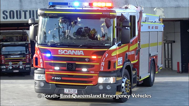 QFRS - 631A and 631B Responding (Southport)