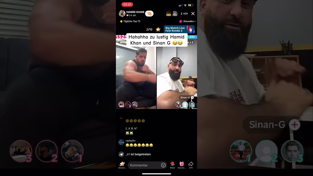  SINAN G LIVE MIT HAMID KHAN UNFASSBARE KOMBO DER BEEF IST BEENDET